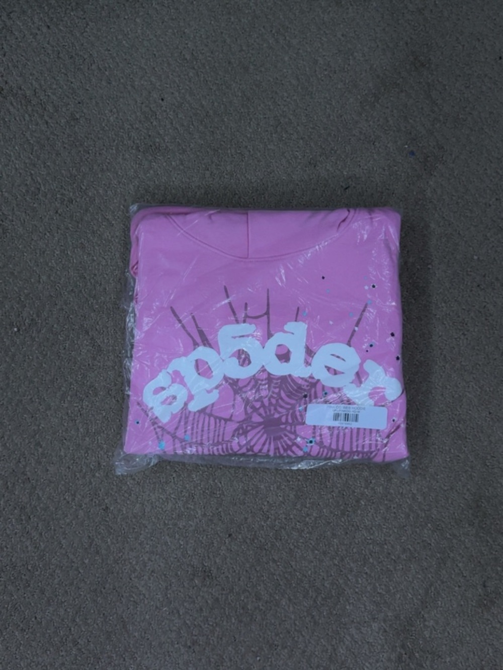 Pink Sp5der hoodie
